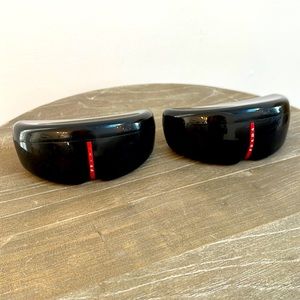 2 authentic prada sunglasses cases